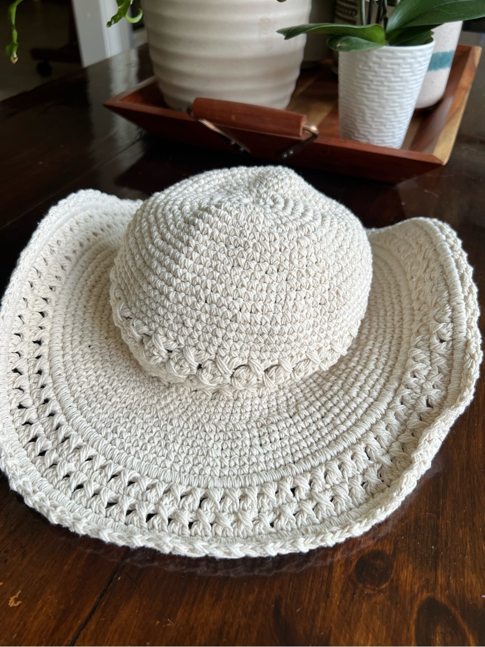 San Diego Hat Company | (O/S) Handmade Crocheted Sun Hat